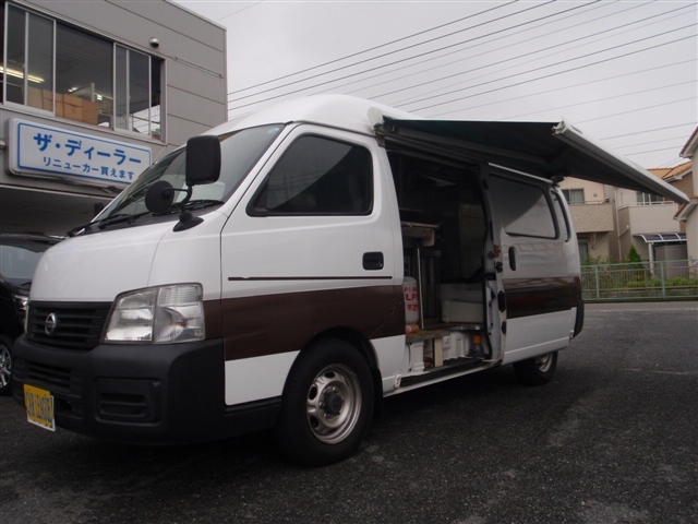 キッチンカー売ります】NISSANキャラバンハイルーフ